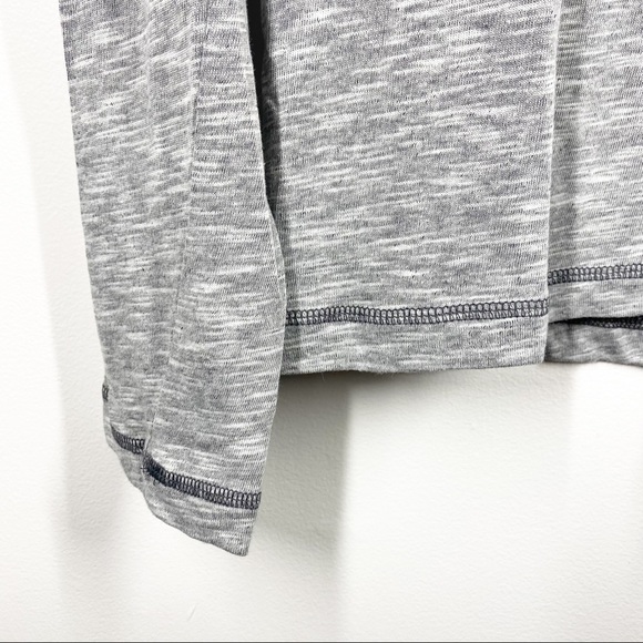 Vintage 1946 Washed Stoned & Beaten Long Sleeve Henley Shirt Sz Large - Picture 4 of 6